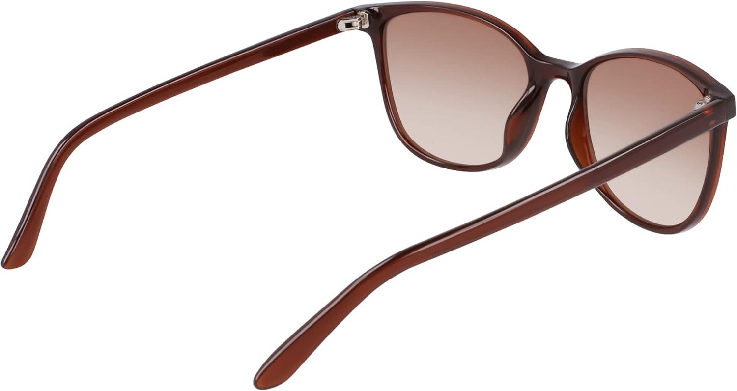 imageNautica womens N2243s Rectangular SunglassesCrystal Brown