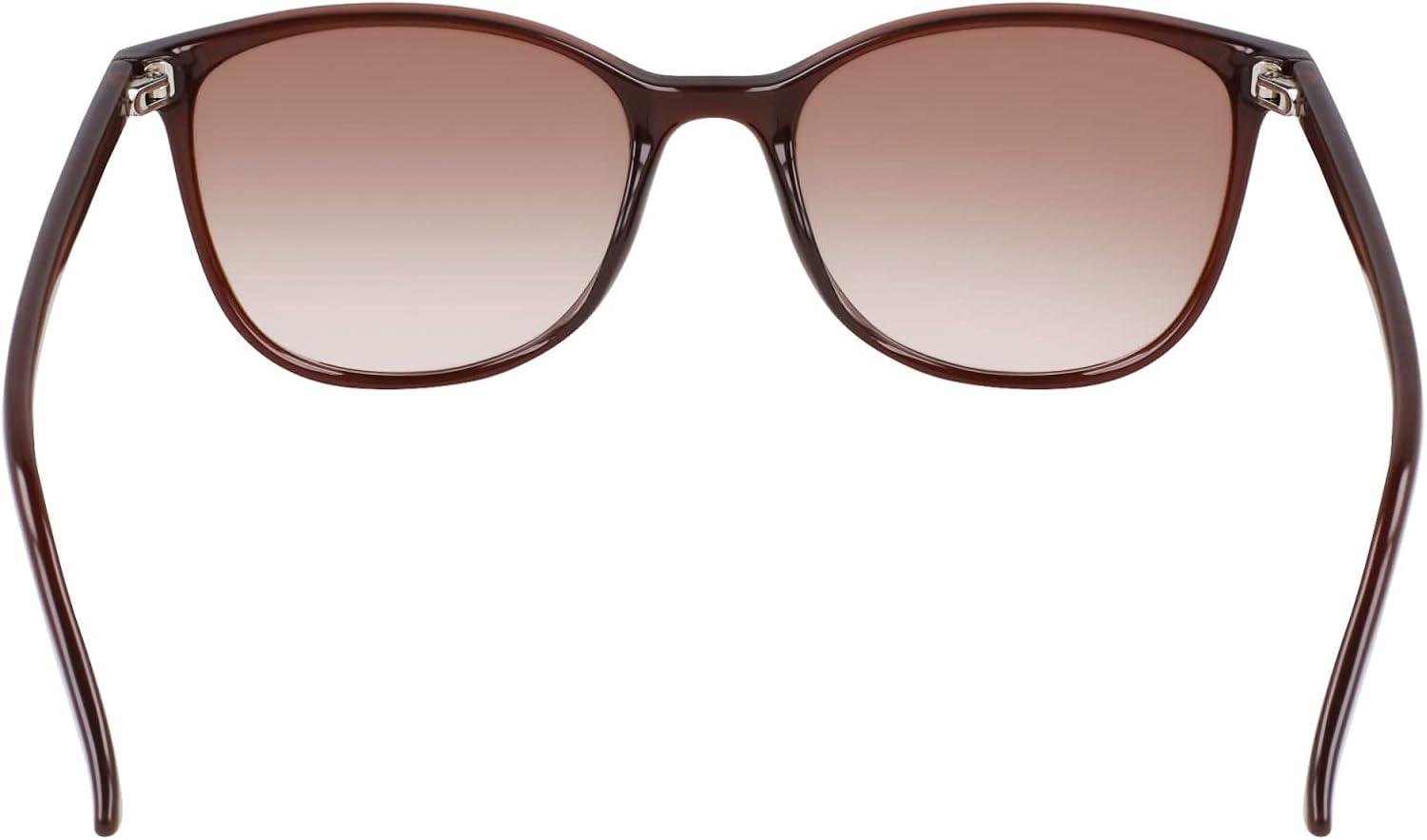 imageNautica womens N2243s Rectangular SunglassesCrystal Brown