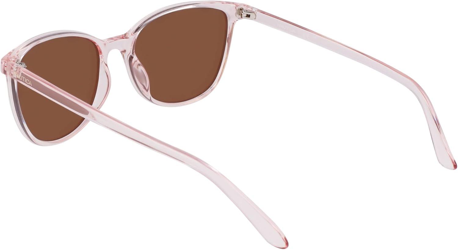 imageNautica womens N2243s Rectangular SunglassesCrystal Rose