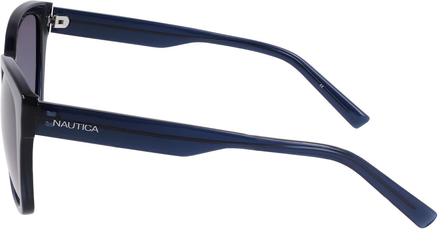 imageNautica womens N903sp Cat Eye SunglassesBlue Crystal