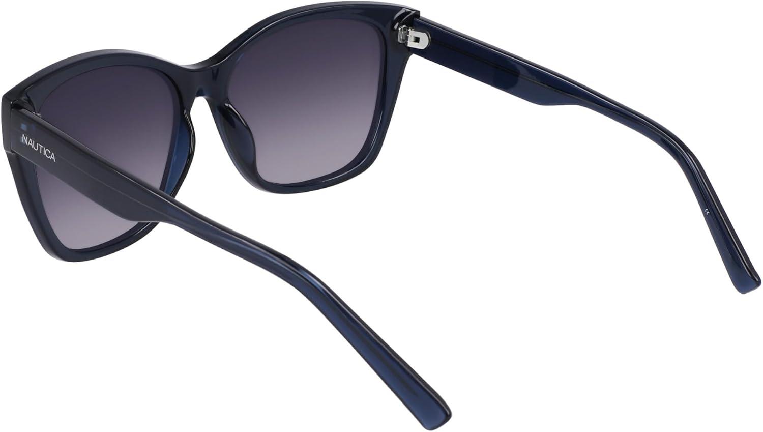 imageNautica womens N903sp Cat Eye SunglassesBlue Crystal