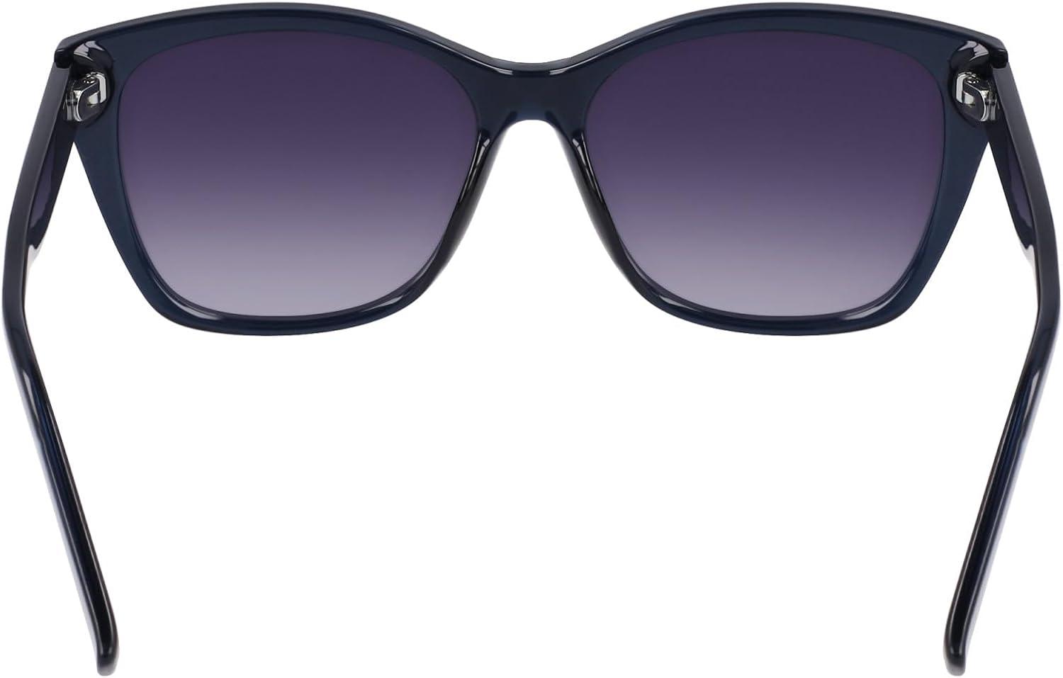 imageNautica womens N903sp Cat Eye SunglassesBlue Crystal
