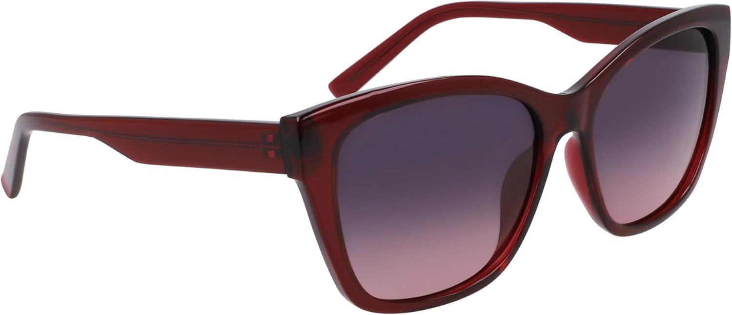 imageNautica womens N903sp Cat Eye SunglassesBurgundy Crystal