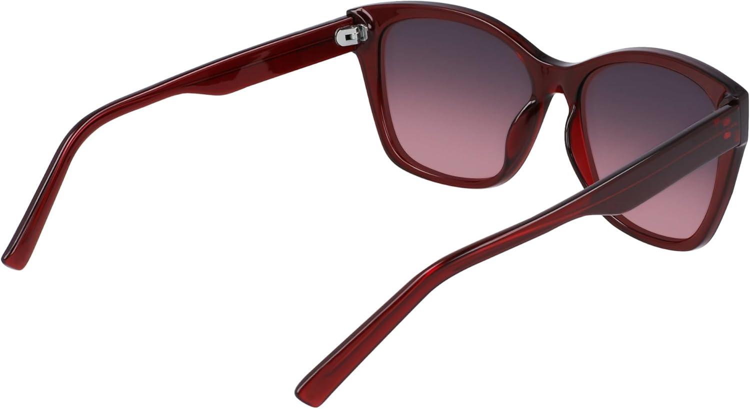 imageNautica womens N903sp Cat Eye SunglassesBurgundy Crystal