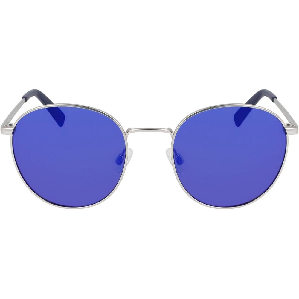 imageNautica Unisex N100sp Round SunglassesMatte Silver