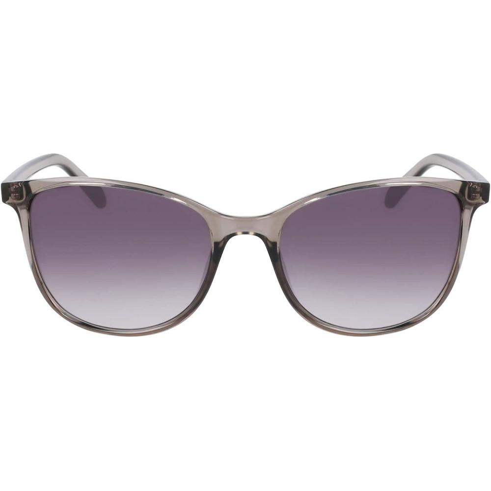 imageNautica Womens Sunglasses N2243S Crystal Smoke with Smoke Gradient Lens