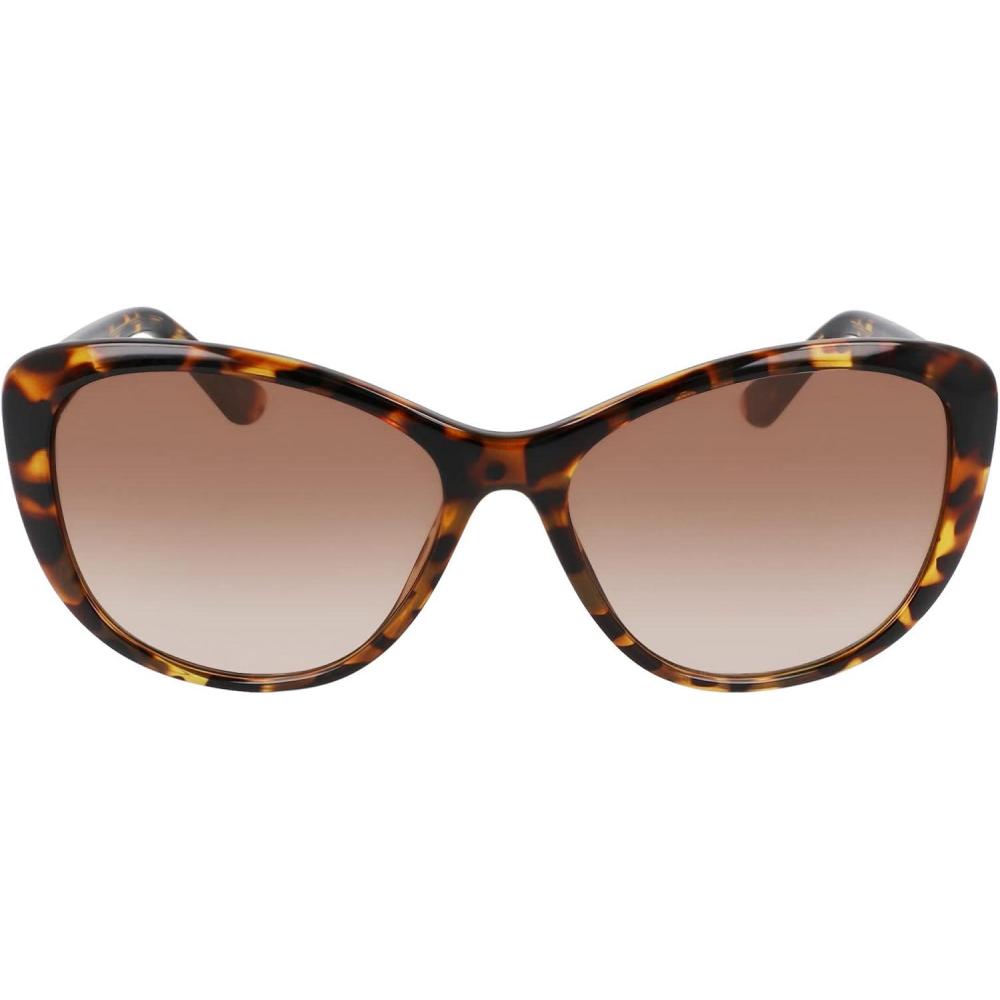 imageNautica womens N2242s Oval SunglassesDark Tortoise