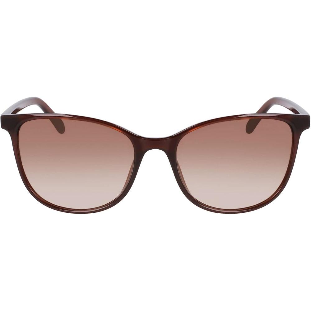 imageNautica womens N2243s Rectangular SunglassesCrystal Brown
