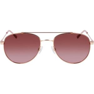 Nautica N2244s Pilot Sunglasses(Rose Gold)