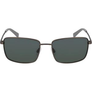 Nautica mens N102sp Rectangular Sunglasses(Matte Gunmetal)