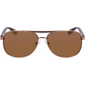 Nautica mens N2245s Pilot Sunglasses(Brown)