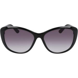 Nautica womens N2242s Oval Sunglasses(Black)