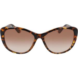 Nautica womens N2242s Oval Sunglasses(Dark Tortoise)