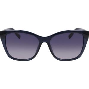 Nautica womens N903sp Cat Eye Sunglasses(Blue Crystal)