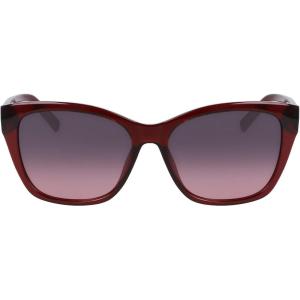 Nautica womens N903sp Cat Eye Sunglasses(Burgundy Crystal)