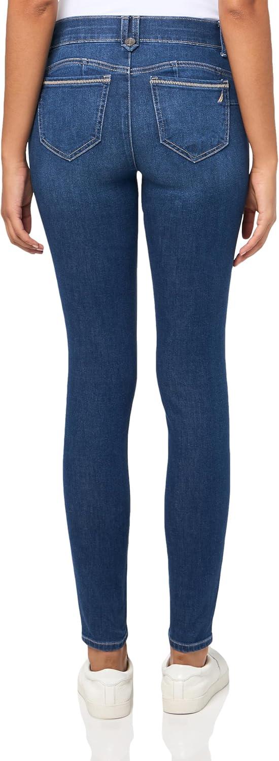 imageNautica Womens High Rise Skinny Mid Rise JeansNiagra Wash