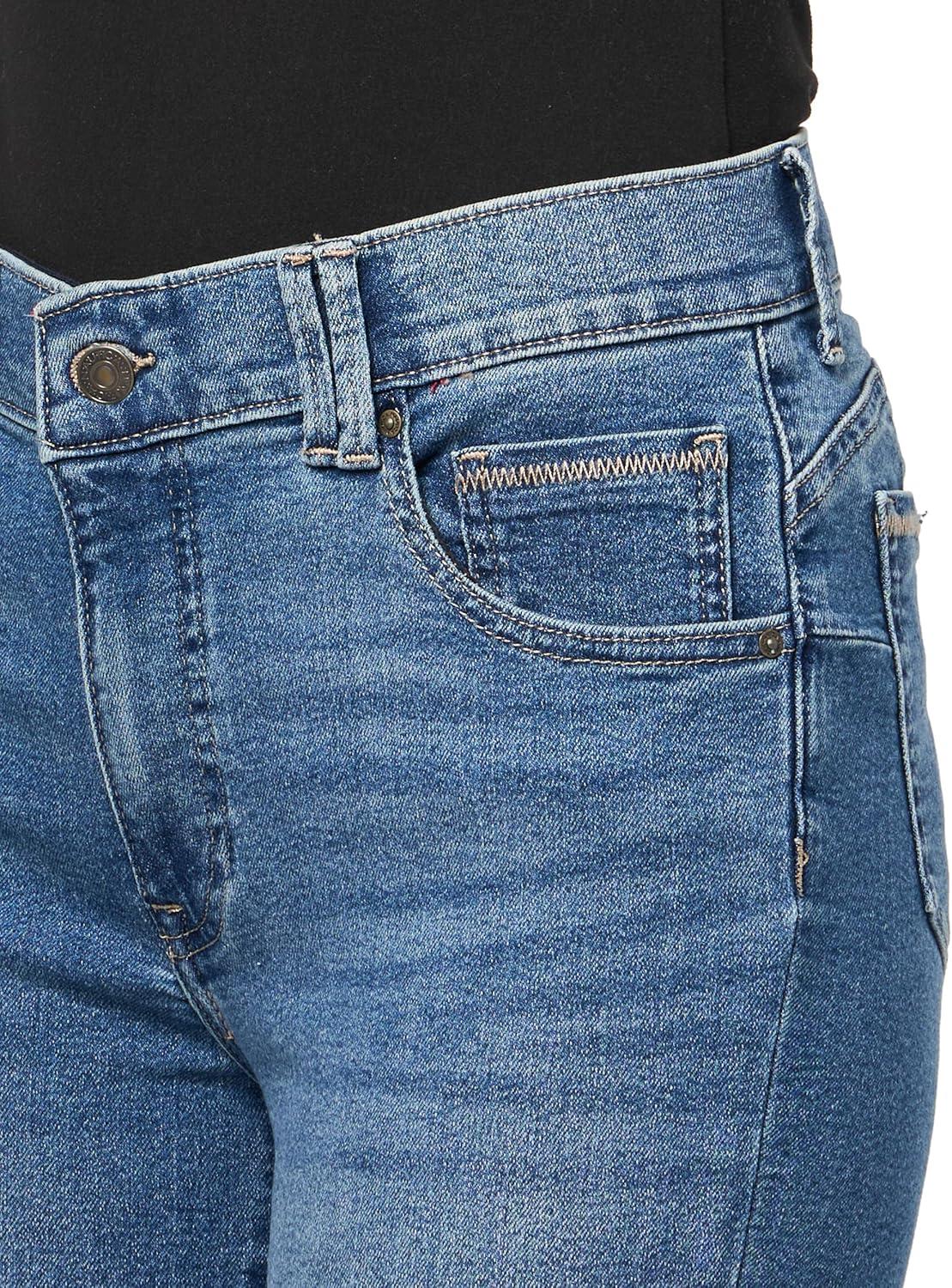 imageNautica Womens High Rise Skinny Mid Rise JeansRetro Blue