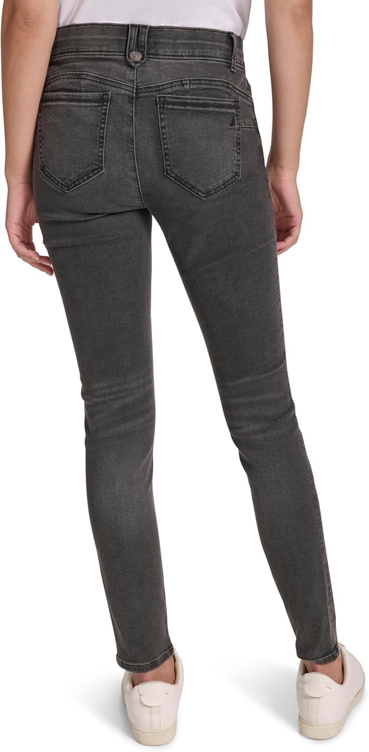 imageNautica Womens High Rise Skinny Mid Rise JeansVoyage Wash