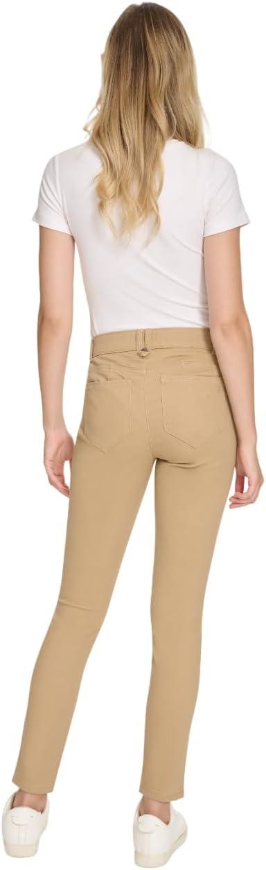imageNautica Womens Skinny Fit Solution Sateen PantTigers Eye