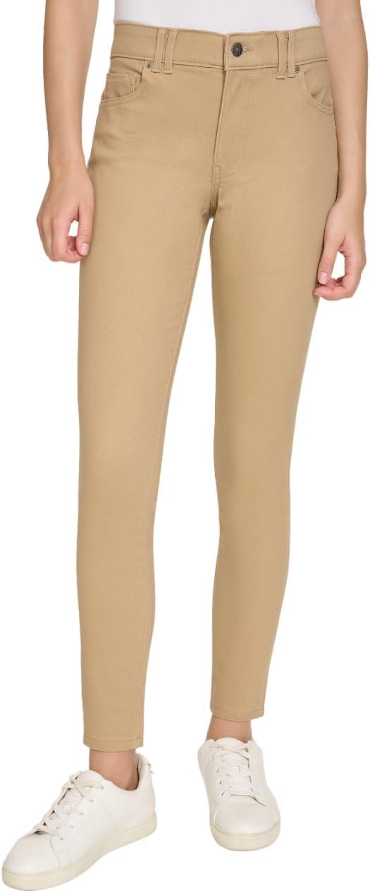 imageNautica Womens Skinny Fit Solution Sateen PantTigers Eye