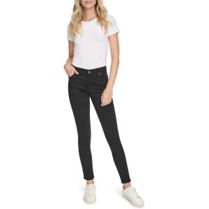 Nautica Women’s Skinny Fit Solution Sateen Pant(Black)