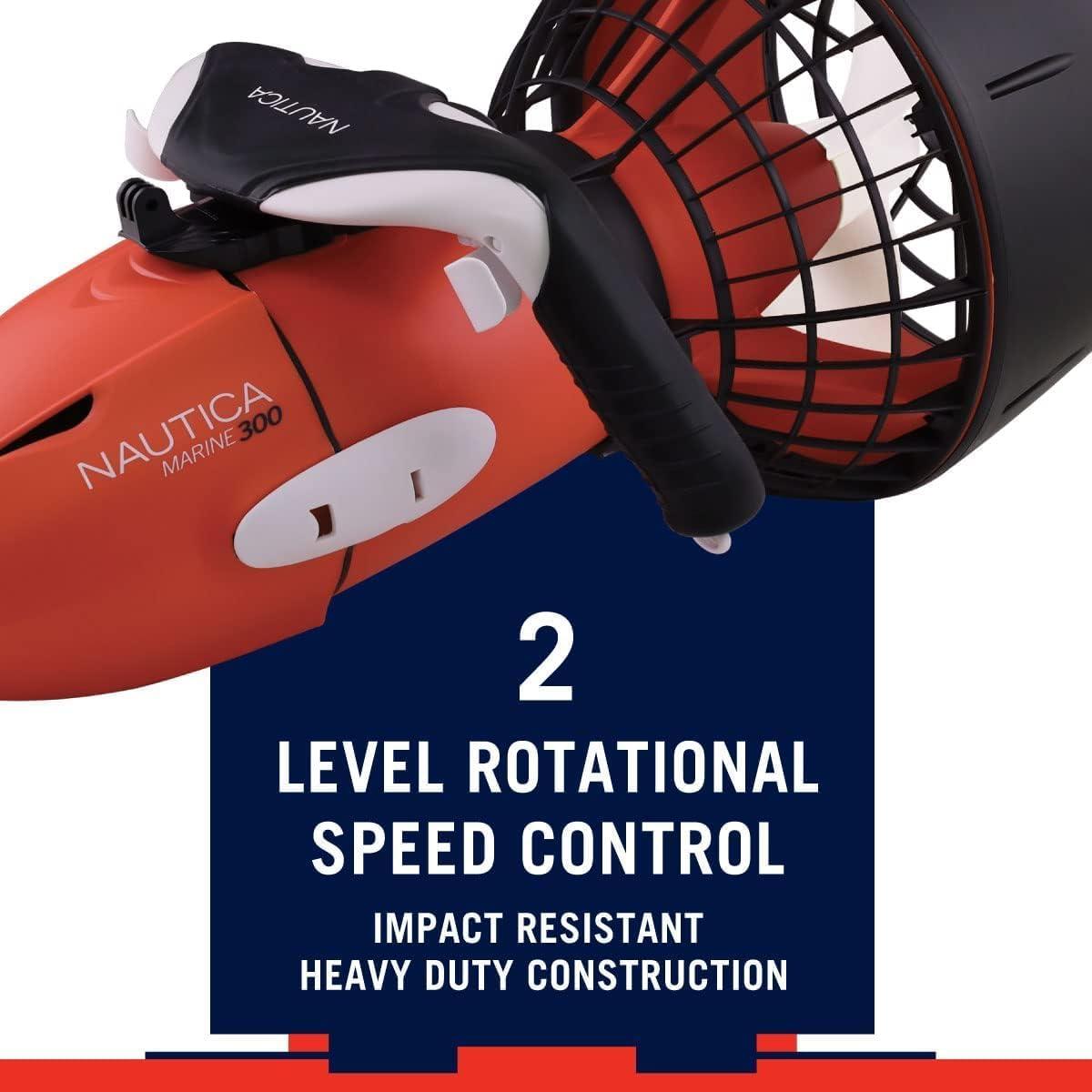 imageNautica Marine Underwater Seascooter Scuba Diving Snorkeling for Ocean or Pool to Maximize Your Underwater Dive Adventure Action Camera Compatible