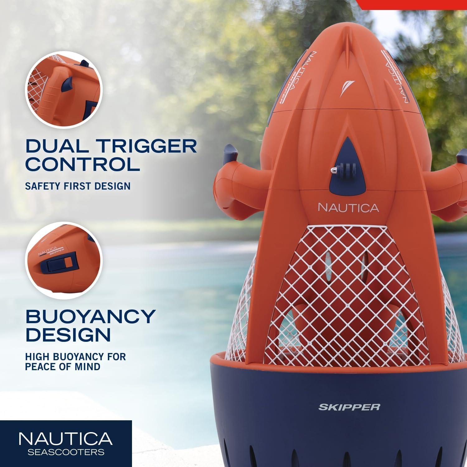 imageNautica Navigator and Skipper Underwater Seascooters Designed for Younger Recreational Divers and SnorkelersSkipper