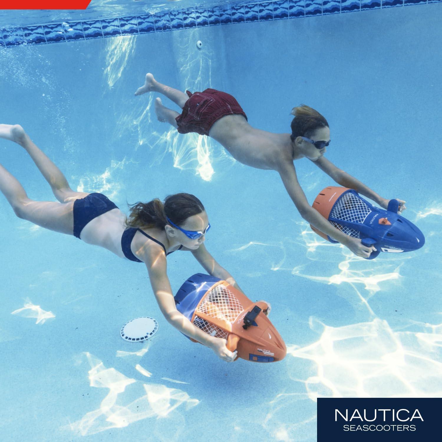 imageNautica Navigator and Skipper Underwater Seascooters Designed for Younger Recreational Divers and SnorkelersSkipper