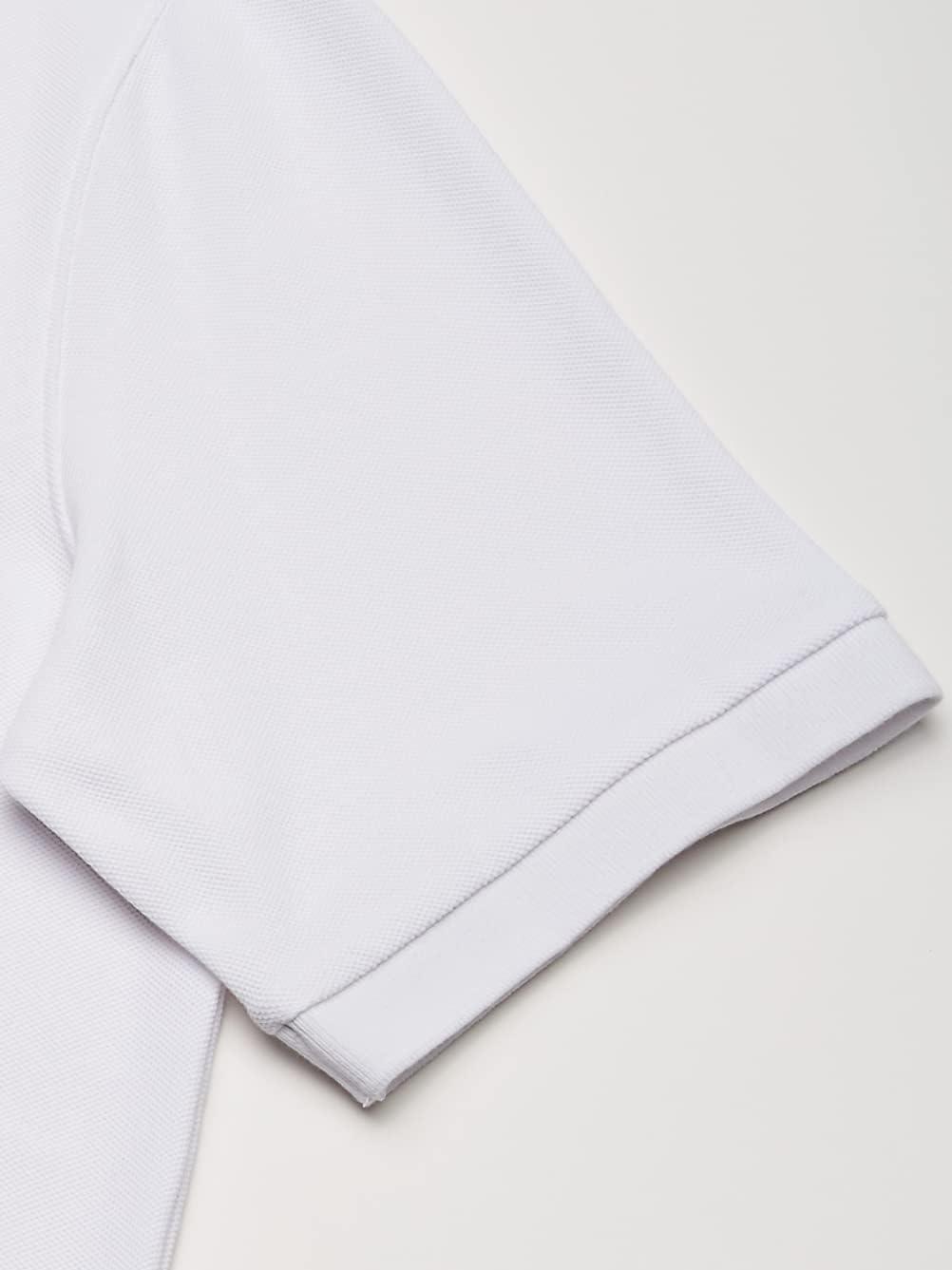 imageNautica Mens Big and Tall Classic Fit Short Sleeve Solid Performance Deck Polo ShirtBright White