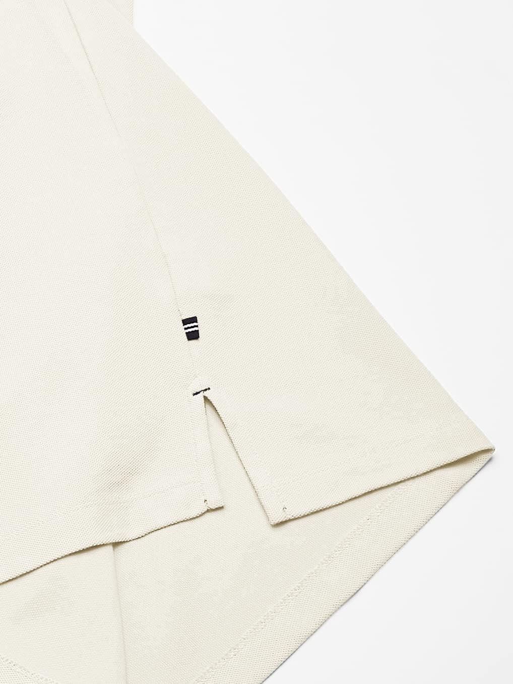 imageNautica Mens Big and Tall Classic Fit Short Sleeve Solid Performance Deck Polo ShirtSail Cream