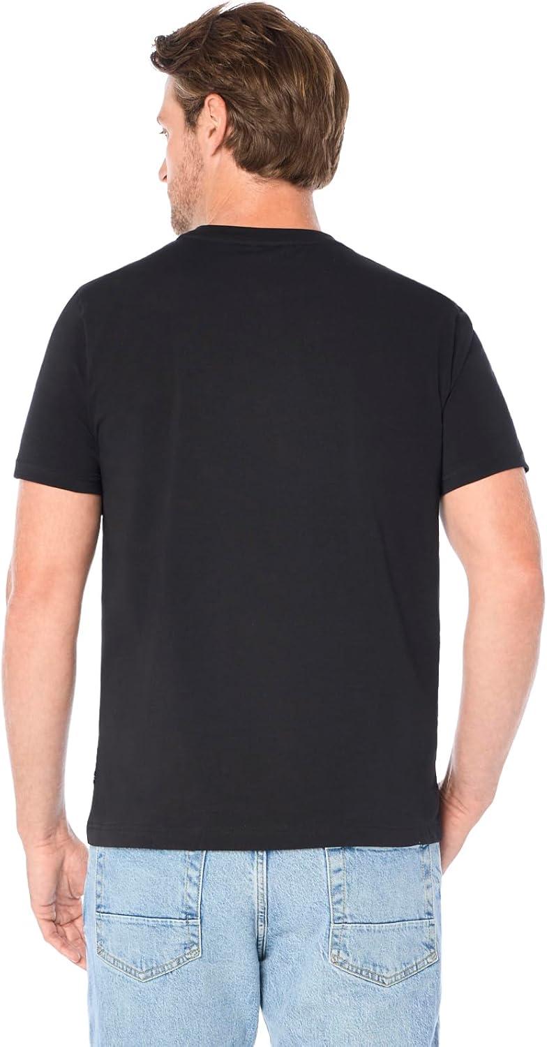 imageNautica Mens Classic Fit Pocket TShirtTrue Black