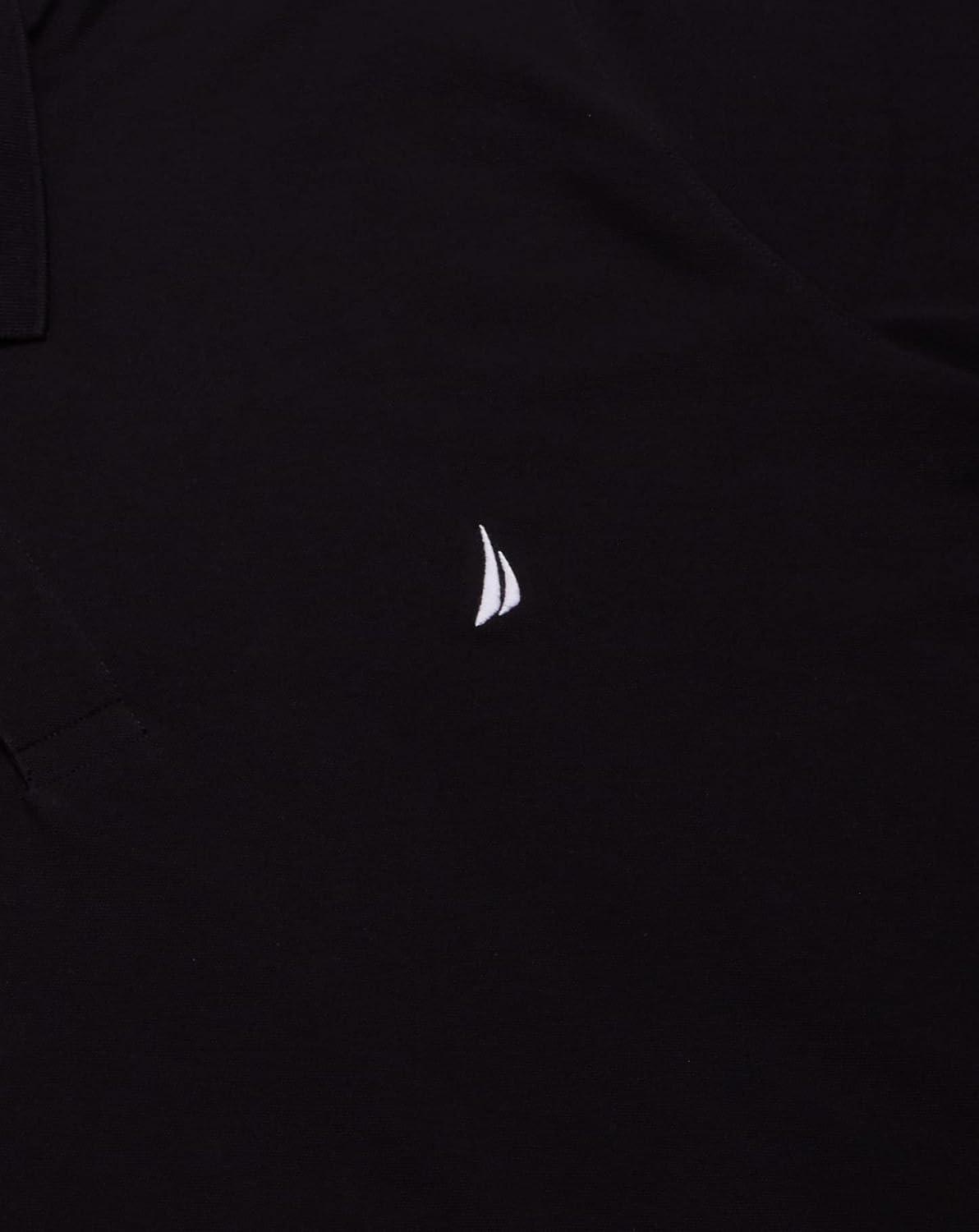 imageNautica Mens Nautica Mens Big amp Tall Stretch Pique PoloTrue Black