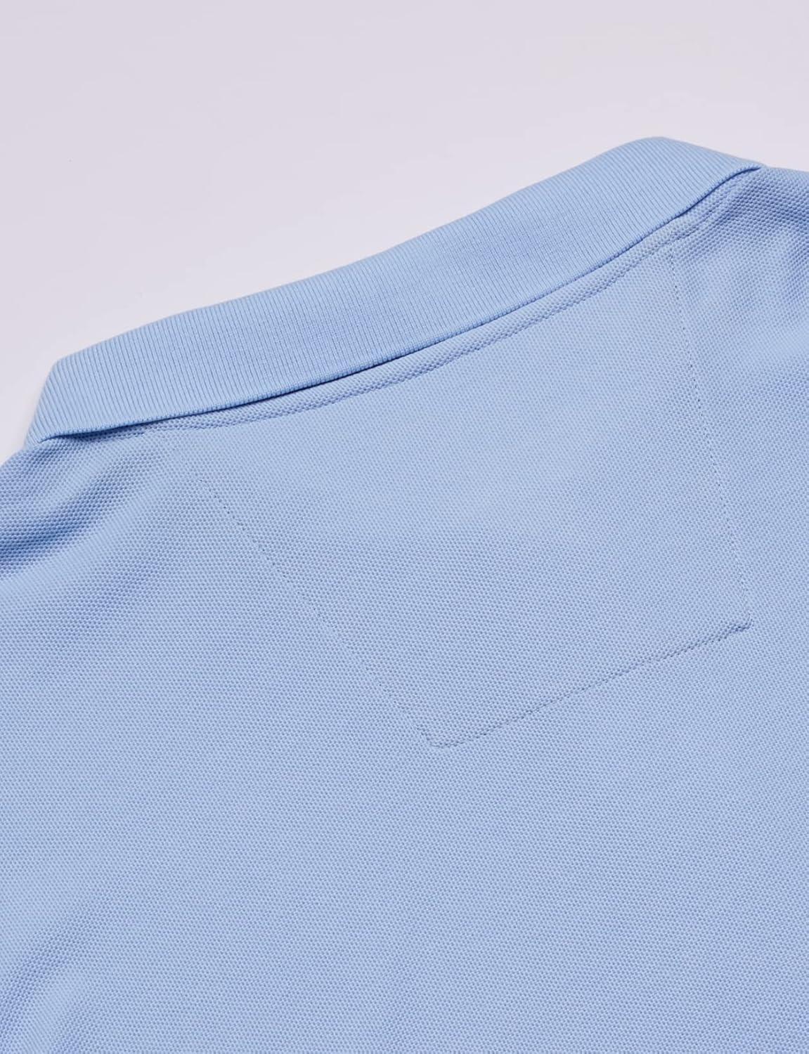 imageNautica Short Sleeve Solid Deck Polo Shirt ShirtNoon Blue