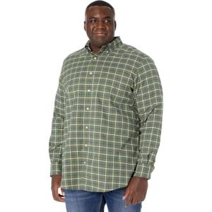 Nautica Men’s Big and Tall Button Down Shirt(Convoy Green)