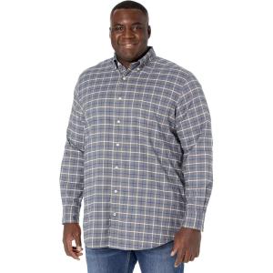 Nautica Men’s Big and Tall Button Down Shirt(Pewter Grey)