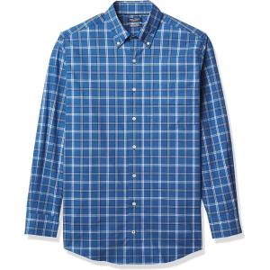 Nautica Men’s Big and Tall Button Down Shirt(Star Sapphire)