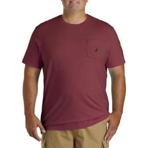 Nautica Men’s Classic Fit Pocket T-Shirt(Barolo)