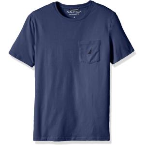 Nautica Men’s Classic Fit Pocket T-Shirt(Blue Indigo)