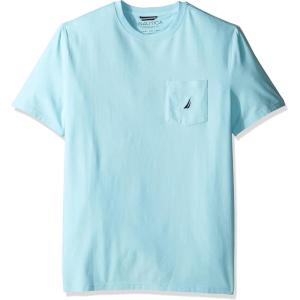 Nautica Men’s Classic Fit Pocket T-Shirt(Bright Aqua)