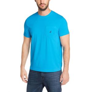 Nautica Men’s Classic Fit Pocket T-Shirt(Hawaiian Ocean)