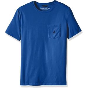 Nautica Men’s Classic Fit Pocket T-Shirt(Monaco Blue)