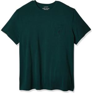 Nautica Men’s Classic Fit Pocket T-Shirt(Tidal Green)