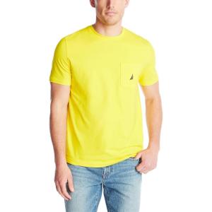 Nautica Men’s Classic Fit Pocket T-Shirt(Zest)