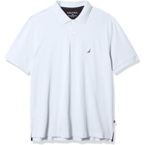 Nautica Men’s Nautica Men’s Big & Tall Stretch Pique Polo(Noon Blue)