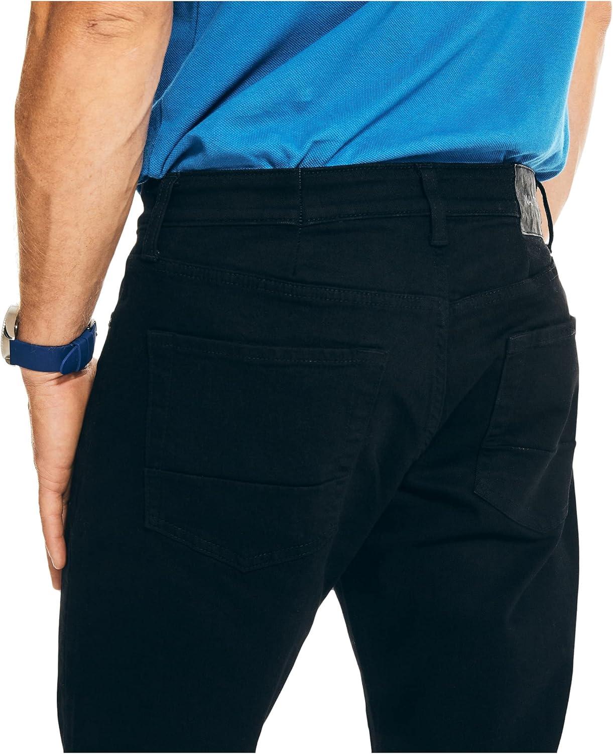 imageNautica Mens Big and Tall Relaxed Fit JeanBlack Ink