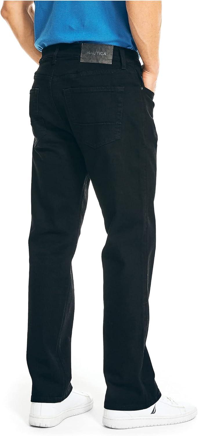 imageNautica Mens Big and Tall Relaxed Fit JeanBlack Ink