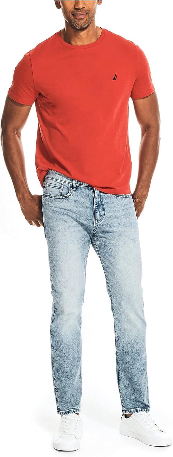 imageNautica Mens Nautica Athletic Slim Stretch DenimMisty Lake Shore Wash