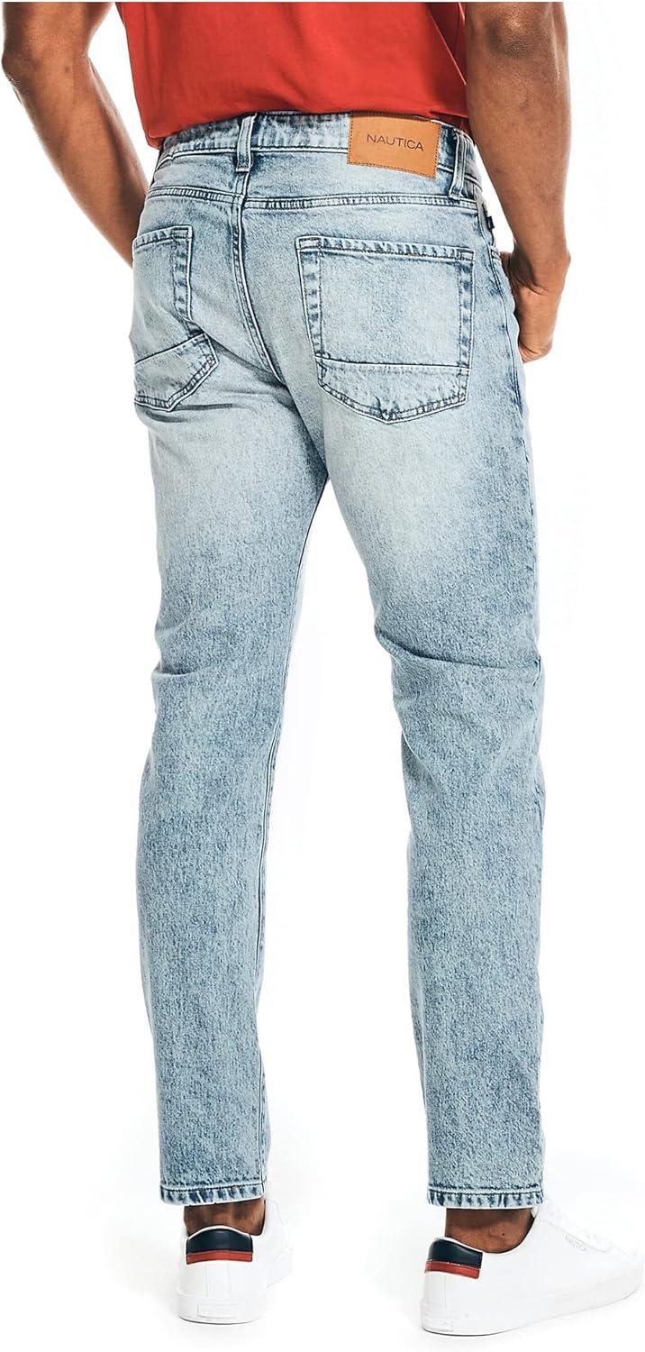 imageNautica Mens Nautica Athletic Slim Stretch DenimMisty Lake Shore Wash