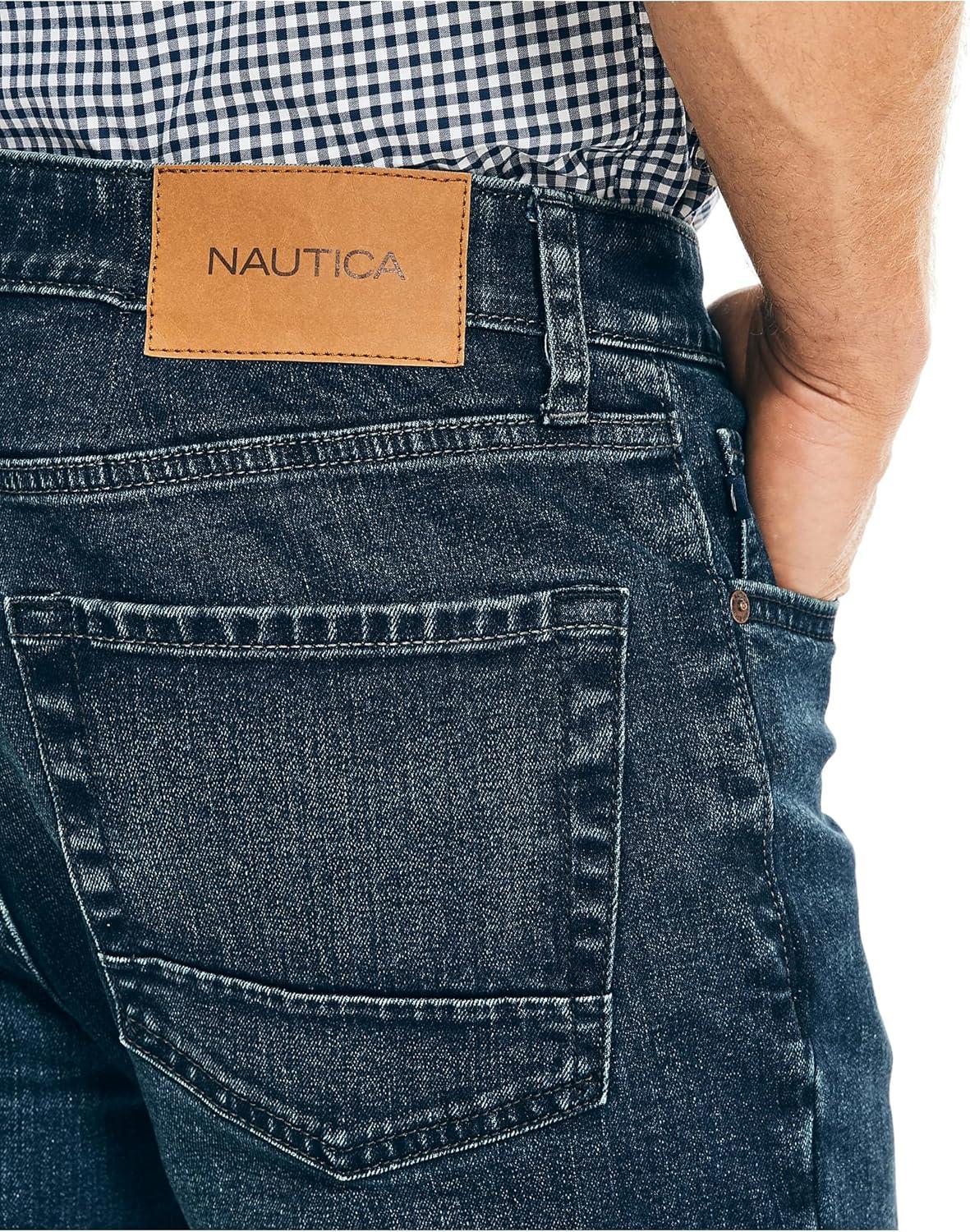 imageNautica Mens Nautica Athletic Slim Stretch DenimSuperior Bay Wash