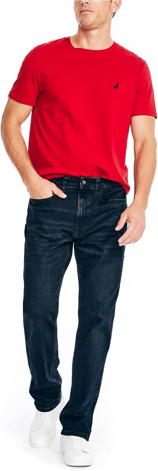imageNautica Mens Nautica Vintage Straight Stretch DenimBlack Lagoon Wash
